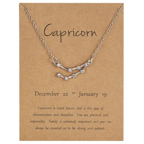Jewelry - CAPRICORN Constellation Necklace